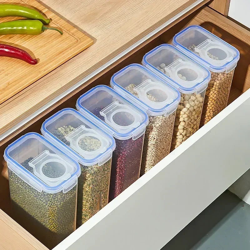 Prepora StackSeal Pantry Storage Containers – Airtight Modular Kitchen Organization Set