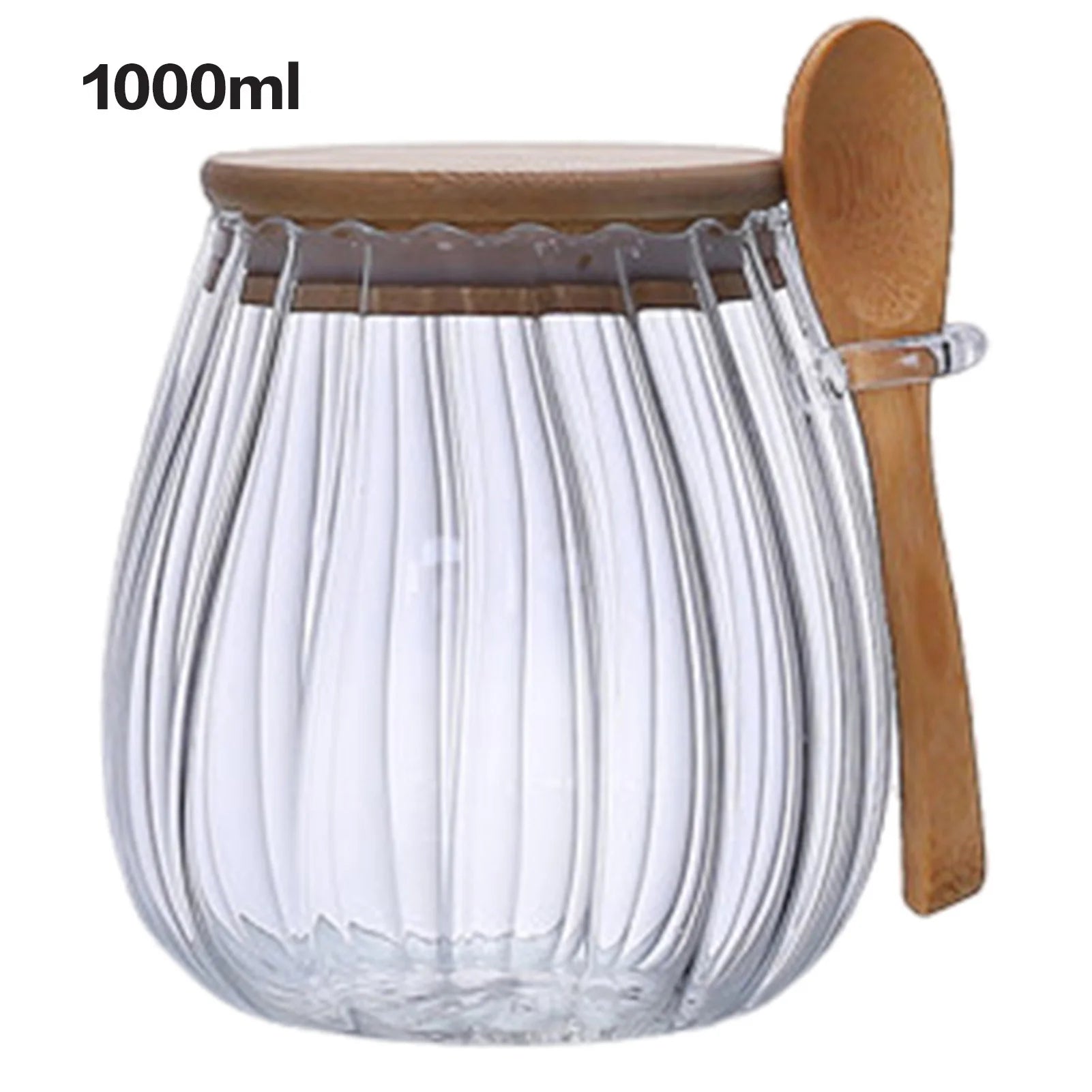 Prepora PureSeal Glass Canister with Bamboo Lid