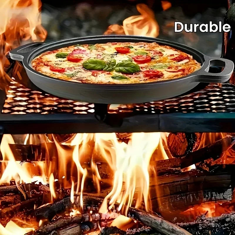Prepora IronCore Non-Stick Cast Iron Frying Pan – Durable Multi-Use Skillet for Everyday Cooking. 28cm Professional Skillet