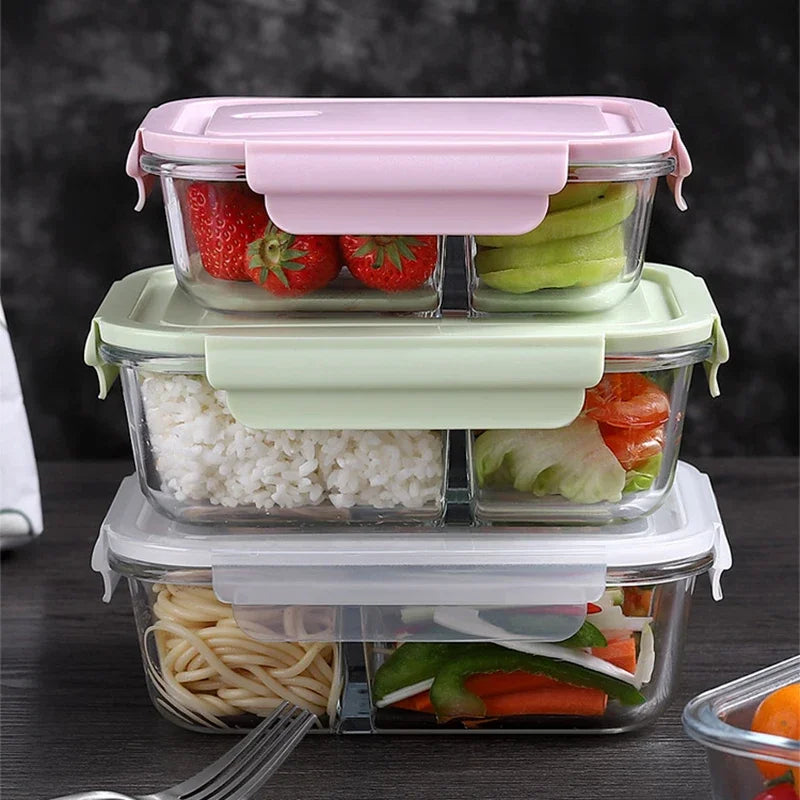 Prepora FreshLock Glass Meal Prep Container – Airtight Leakproof Lunch Box