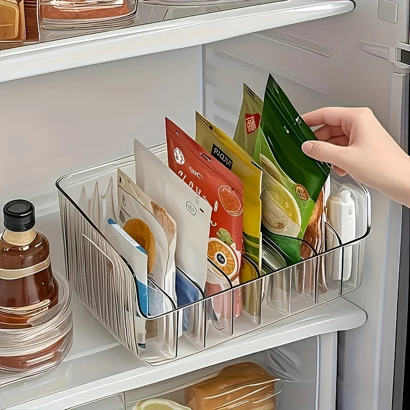 FlexiStore Modular Spice & Pantry Organizer  Detachable Storage Box for Fridge, Cabinet & Countertop