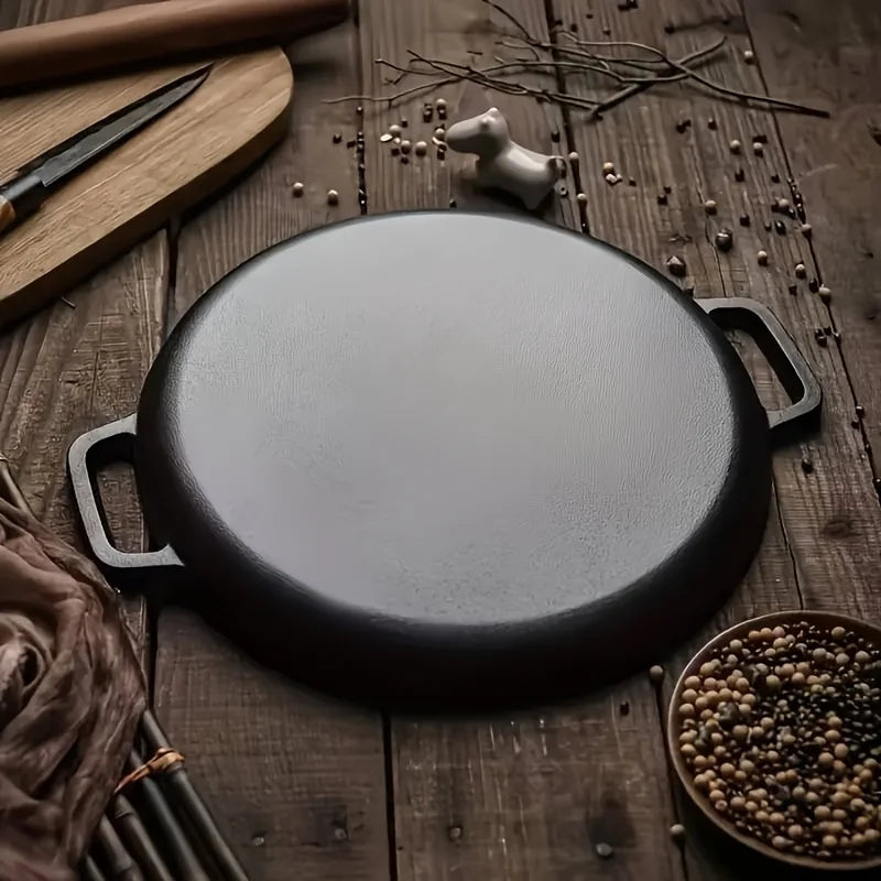 Prepora IronCore Non-Stick Cast Iron Frying Pan – Durable Multi-Use Skillet for Everyday Cooking. 28cm Professional Skillet