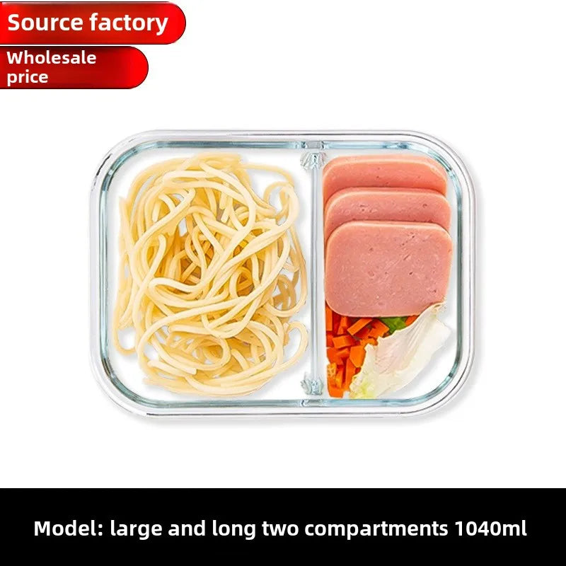 Prepora FreshLock Glass Meal Prep Container – Airtight Leakproof Lunch Box