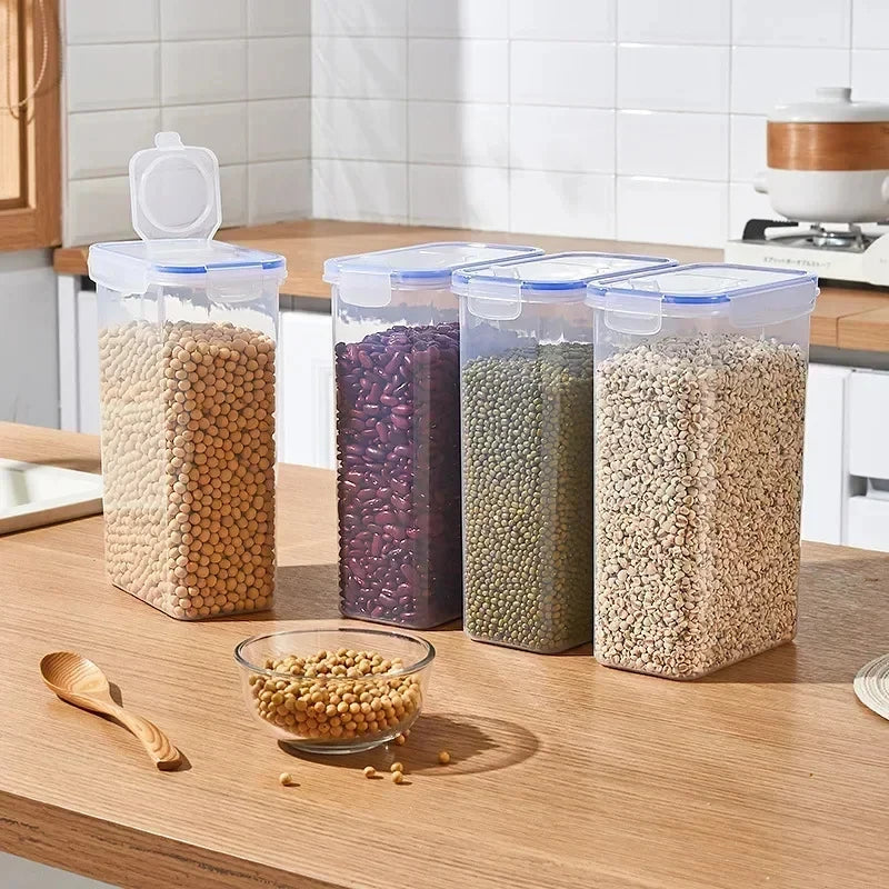 Prepora StackSeal Pantry Storage Containers – Airtight Modular Kitchen Organization Set