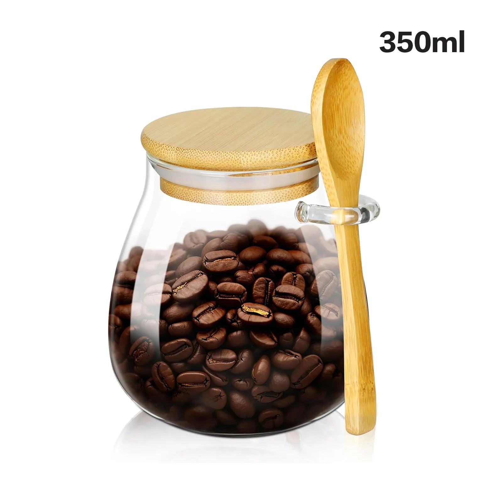 Prepora PureSeal Glass Canister with Bamboo Lid