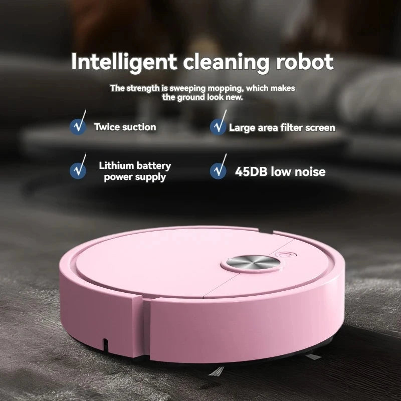 Automatic Robot Vacuum Cleaner  Smart Sweeping & Mopping Robot for Home Cleaning
