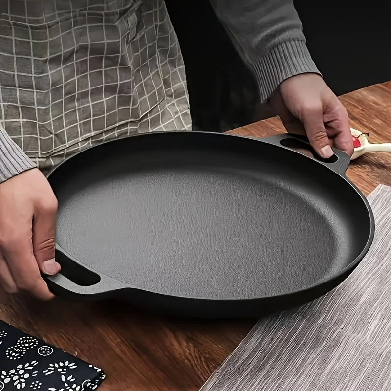 Prepora IronCore Non-Stick Cast Iron Frying Pan – Durable Multi-Use Skillet for Everyday Cooking. 28cm Professional Skillet
