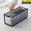 Foldable Drawer Organizer Closet & Underwear Storage Divider Box for Bras, Socks & Clothing