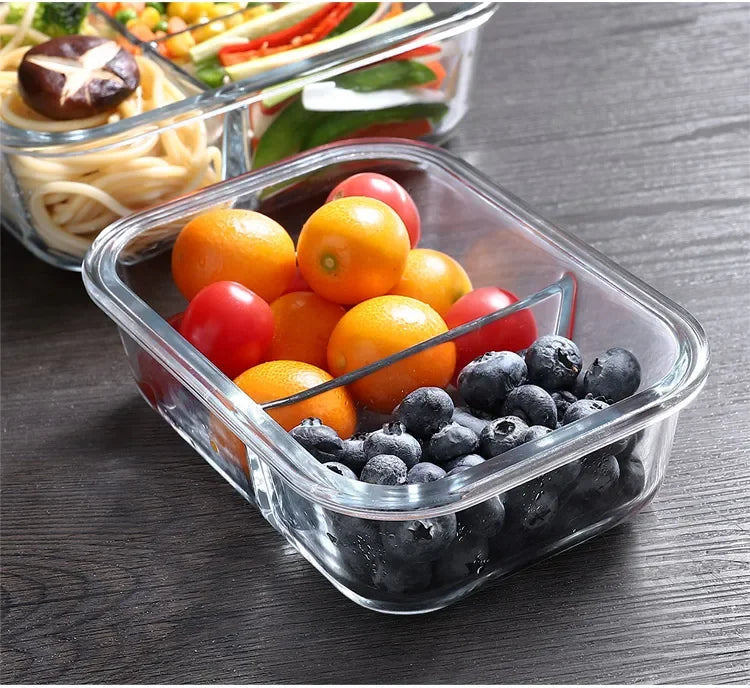 Prepora FreshLock Glass Meal Prep Container – Airtight Leakproof Lunch Box
