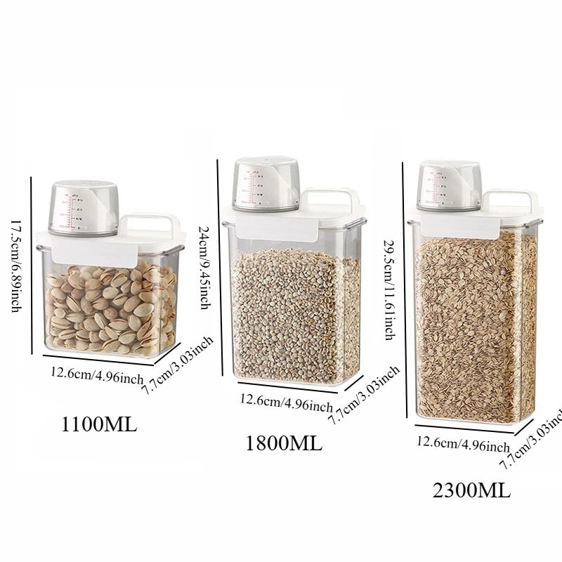 Prepora FreshLock Airtight Pantry Containers