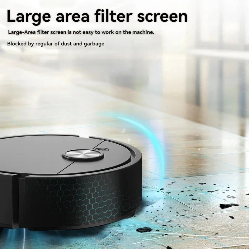 Automatic Robot Vacuum Cleaner  Smart Sweeping & Mopping Robot for Home Cleaning